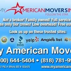 My American Movers logo