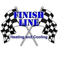 Finishline Heating and Cooling logo