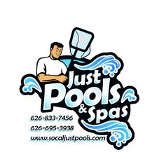 Just Pools and Spas logo