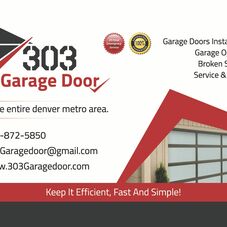 303 Garage Door logo